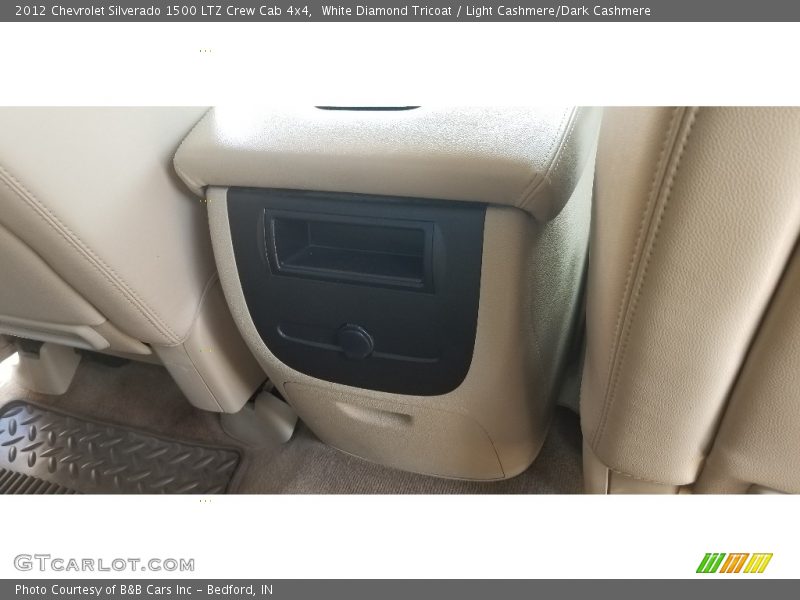 White Diamond Tricoat / Light Cashmere/Dark Cashmere 2012 Chevrolet Silverado 1500 LTZ Crew Cab 4x4