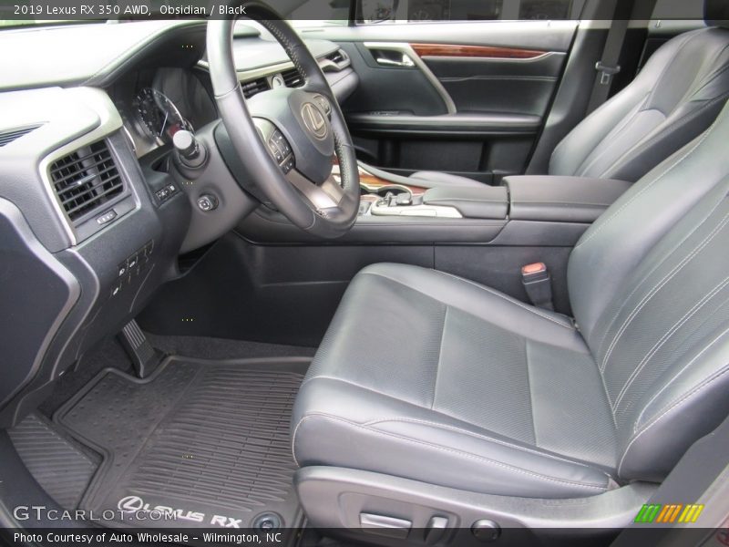 Obsidian / Black 2019 Lexus RX 350 AWD