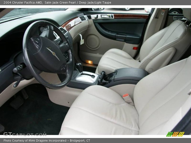 Satin Jade Green Pearl / Deep Jade/Light Taupe 2004 Chrysler Pacifica AWD