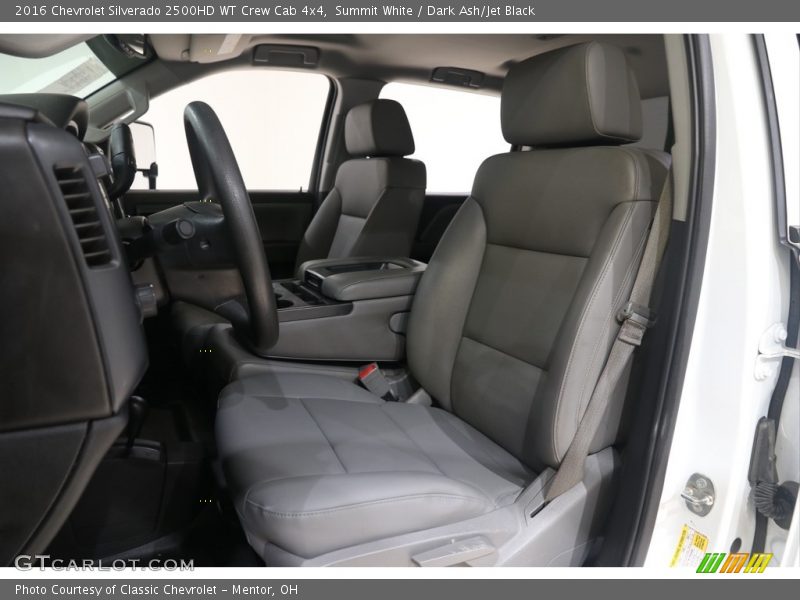 Front Seat of 2016 Silverado 2500HD WT Crew Cab 4x4
