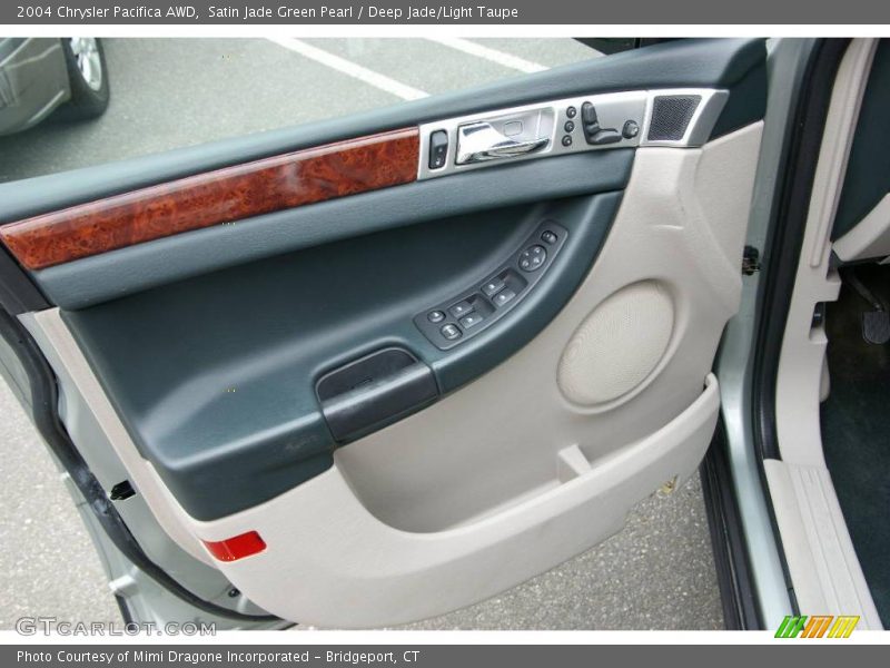 Satin Jade Green Pearl / Deep Jade/Light Taupe 2004 Chrysler Pacifica AWD