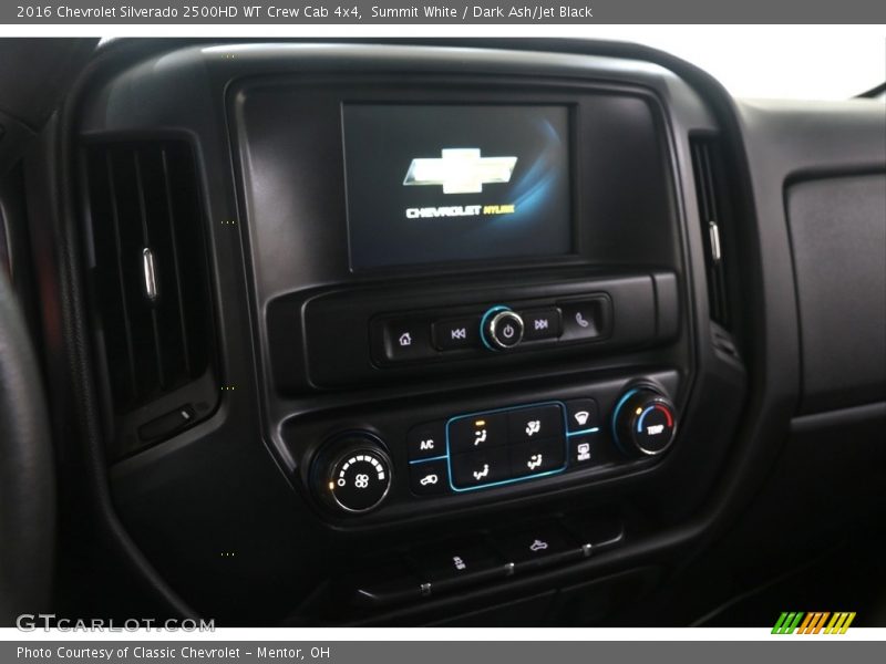 Summit White / Dark Ash/Jet Black 2016 Chevrolet Silverado 2500HD WT Crew Cab 4x4