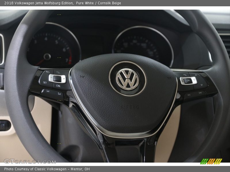  2018 Jetta Wolfsburg Edition Steering Wheel