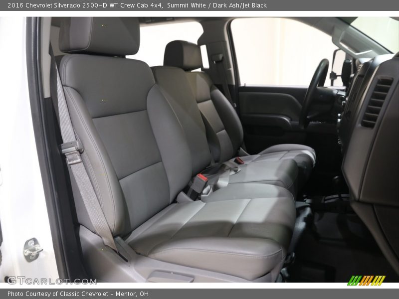 Front Seat of 2016 Silverado 2500HD WT Crew Cab 4x4
