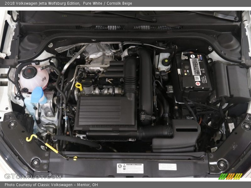  2018 Jetta Wolfsburg Edition Engine - 1.4 Liter TSI Turbocharged DOHC 16-Valve VVT 4 Cylinder