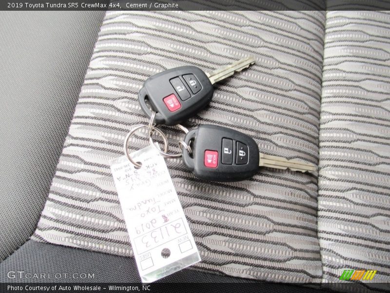 Cement / Graphite 2019 Toyota Tundra SR5 CrewMax 4x4