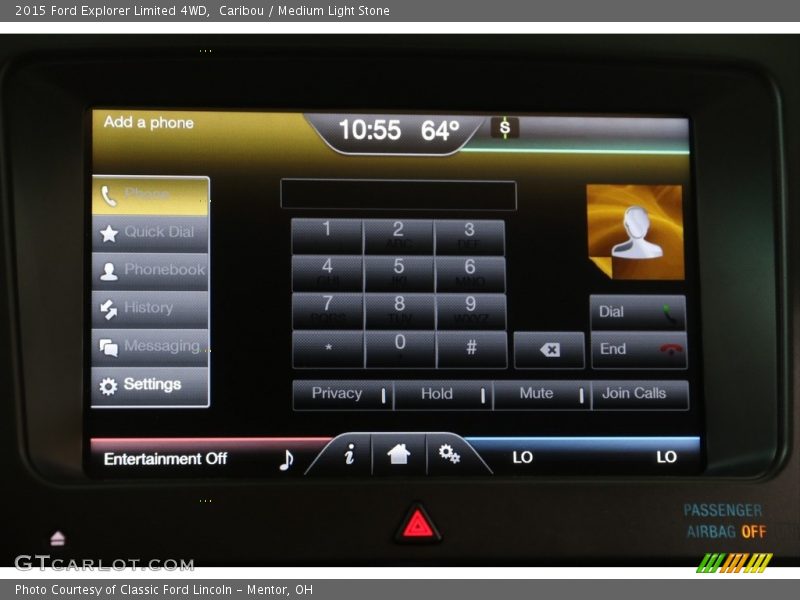 Caribou / Medium Light Stone 2015 Ford Explorer Limited 4WD