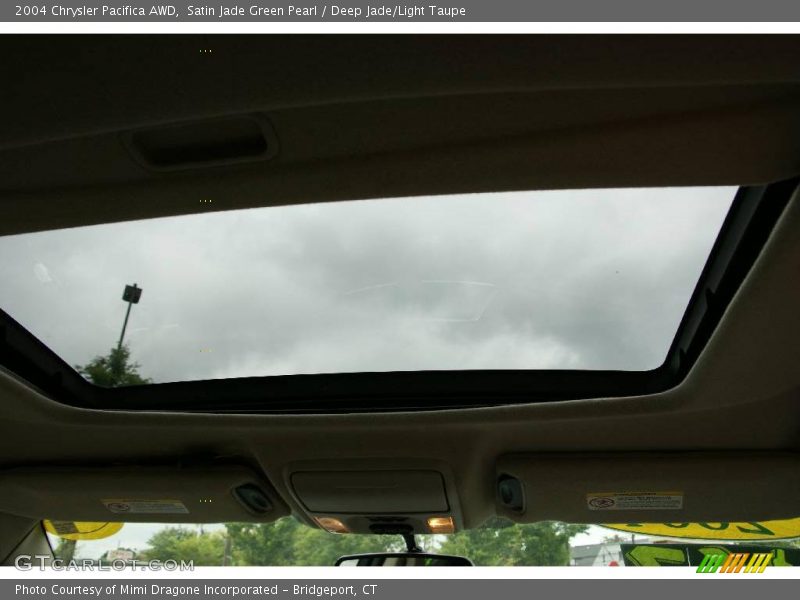 Satin Jade Green Pearl / Deep Jade/Light Taupe 2004 Chrysler Pacifica AWD