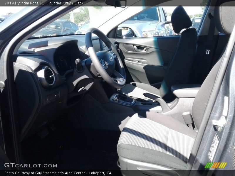 Thunder Gray / Black 2019 Hyundai Kona SE