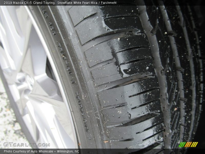 Snowflake White Pearl Mica / Parchment 2019 Mazda CX-5 Grand Touring