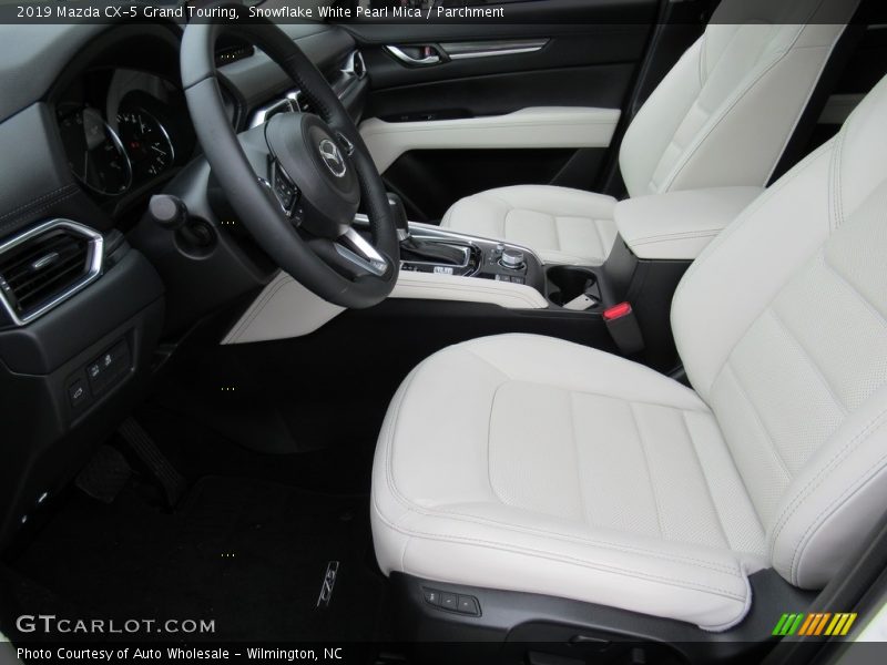 Front Seat of 2019 CX-5 Grand Touring