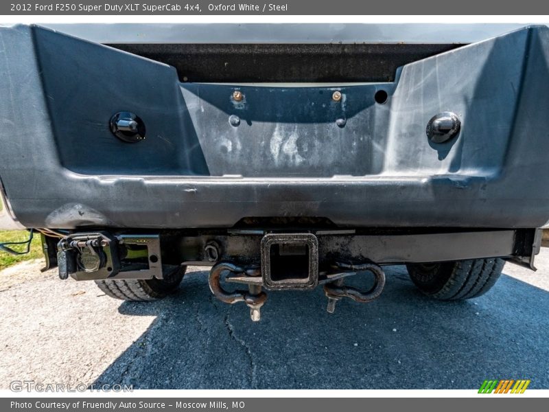 Oxford White / Steel 2012 Ford F250 Super Duty XLT SuperCab 4x4
