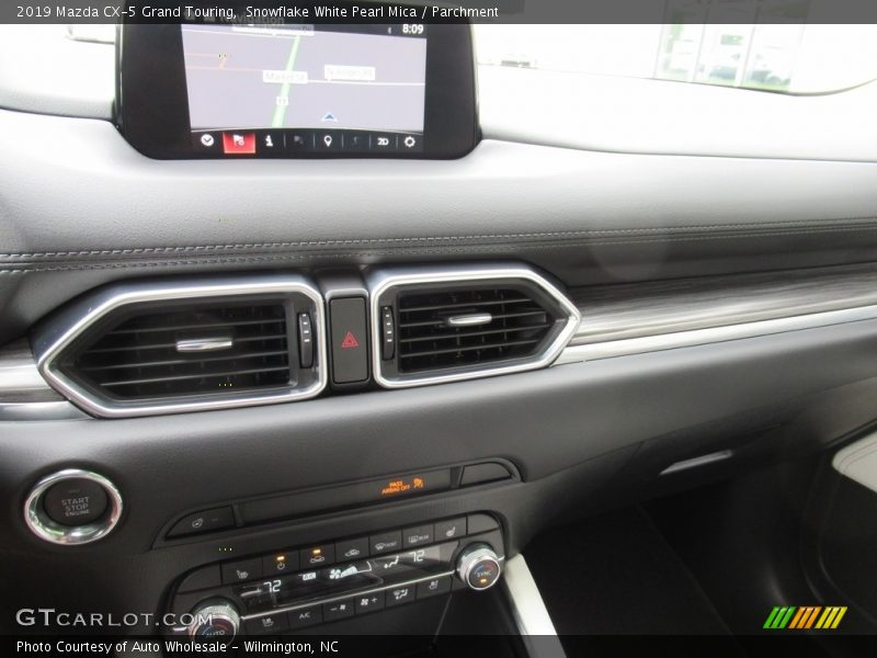 Snowflake White Pearl Mica / Parchment 2019 Mazda CX-5 Grand Touring