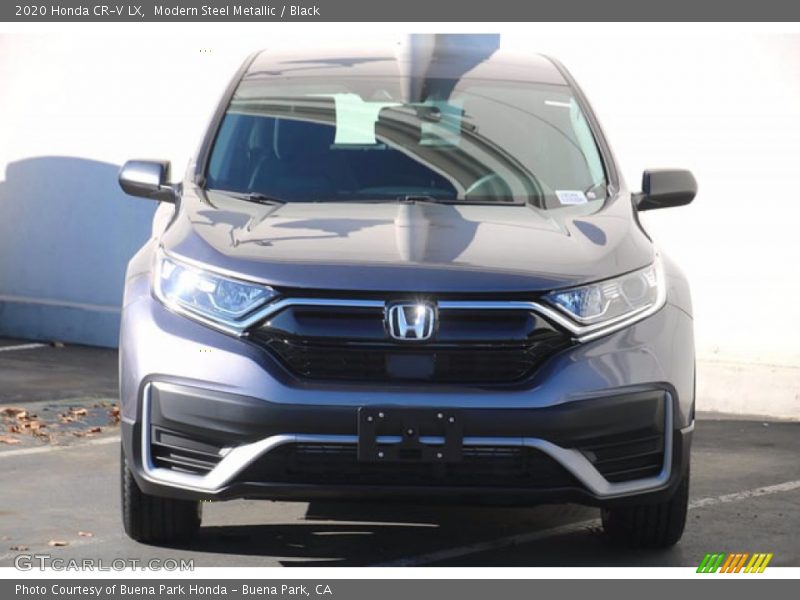 Modern Steel Metallic / Black 2020 Honda CR-V LX