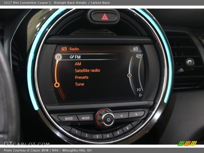Midnight Black Metallic / Carbon Black 2017 Mini Convertible Cooper S
