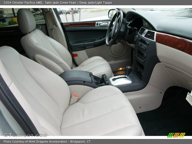 Satin Jade Green Pearl / Deep Jade/Light Taupe 2004 Chrysler Pacifica AWD