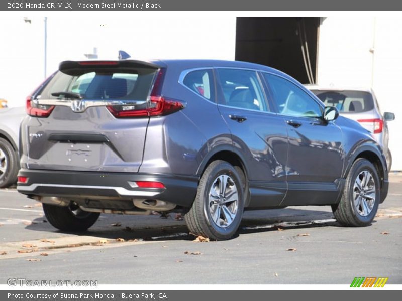 Modern Steel Metallic / Black 2020 Honda CR-V LX
