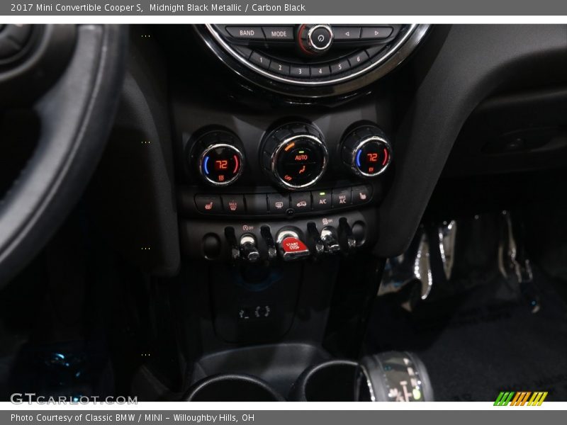 Midnight Black Metallic / Carbon Black 2017 Mini Convertible Cooper S
