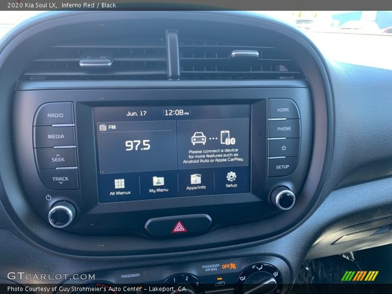 Inferno Red / Black 2020 Kia Soul LX