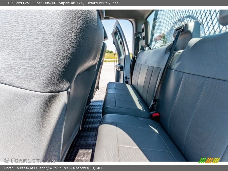 Oxford White / Steel 2012 Ford F250 Super Duty XLT SuperCab 4x4