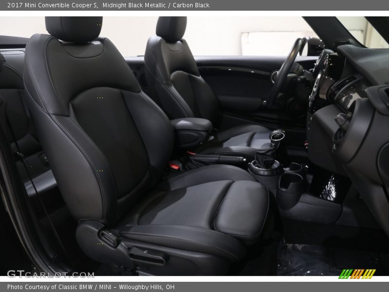 Midnight Black Metallic / Carbon Black 2017 Mini Convertible Cooper S