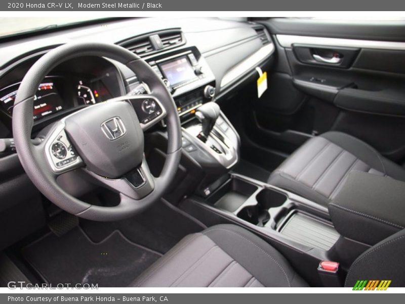 Modern Steel Metallic / Black 2020 Honda CR-V LX