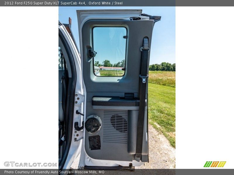 Oxford White / Steel 2012 Ford F250 Super Duty XLT SuperCab 4x4