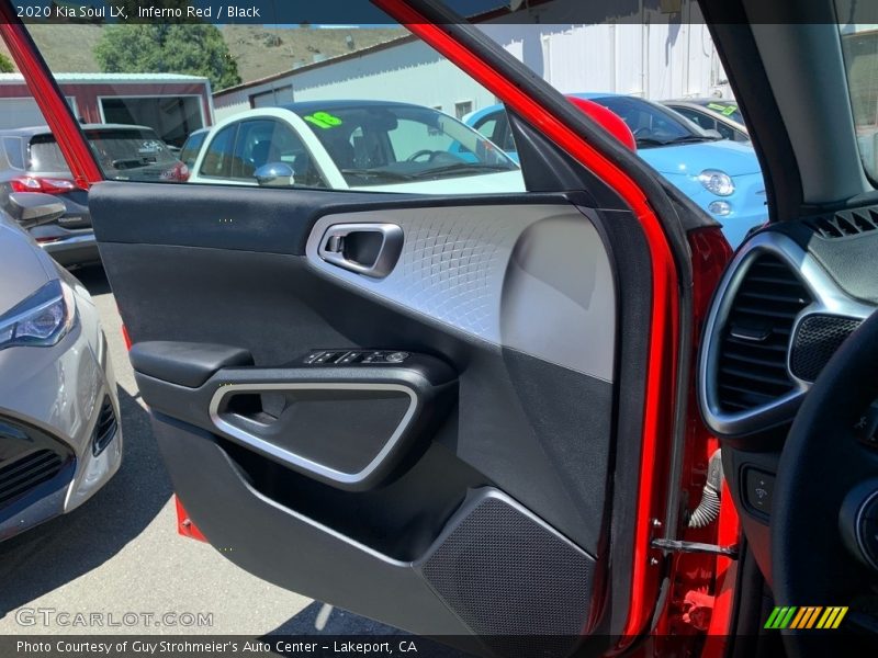 Inferno Red / Black 2020 Kia Soul LX