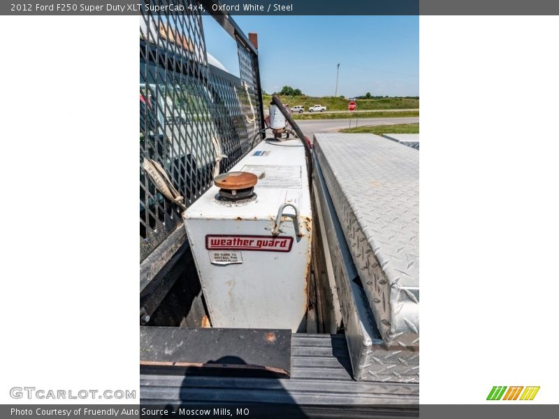 Oxford White / Steel 2012 Ford F250 Super Duty XLT SuperCab 4x4