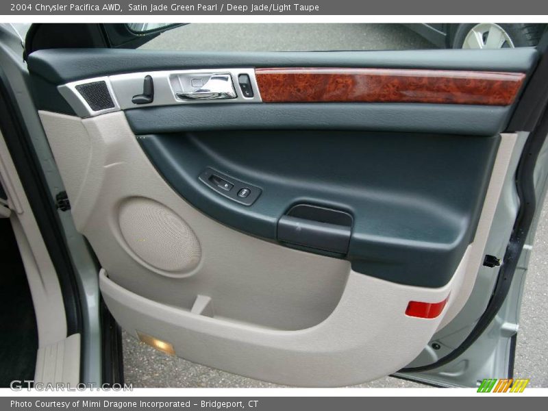 Satin Jade Green Pearl / Deep Jade/Light Taupe 2004 Chrysler Pacifica AWD