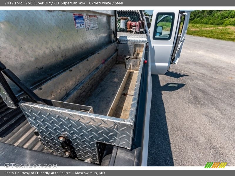 Oxford White / Steel 2012 Ford F250 Super Duty XLT SuperCab 4x4