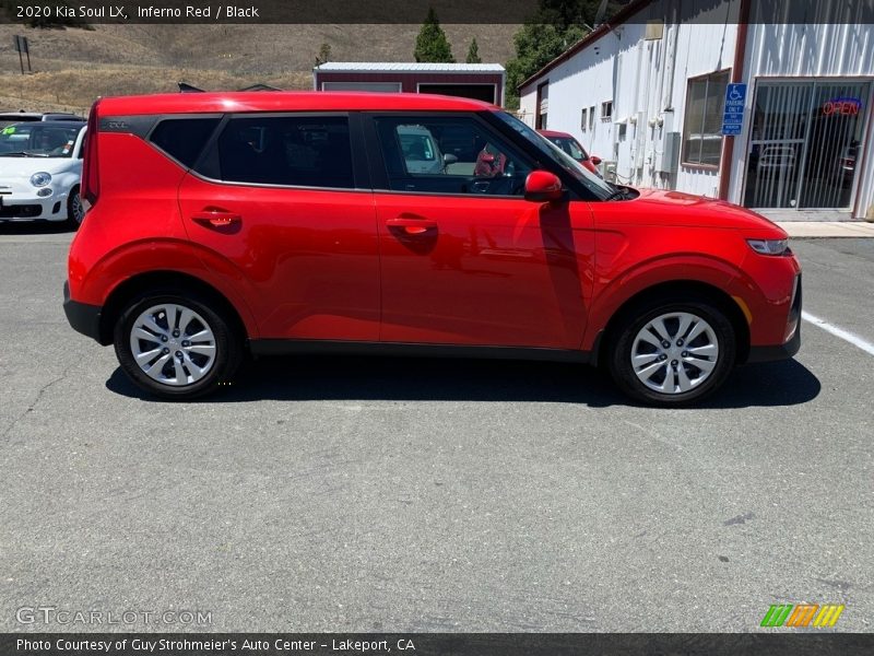 Inferno Red / Black 2020 Kia Soul LX