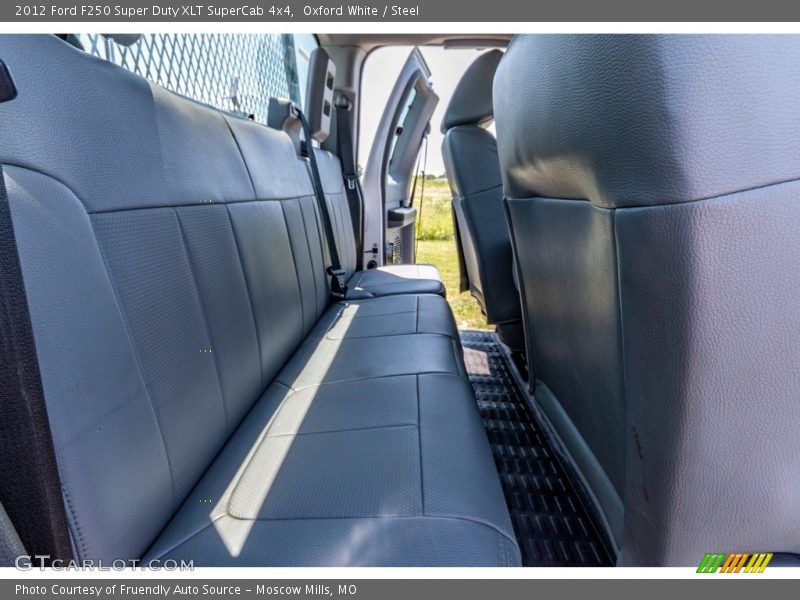 Oxford White / Steel 2012 Ford F250 Super Duty XLT SuperCab 4x4