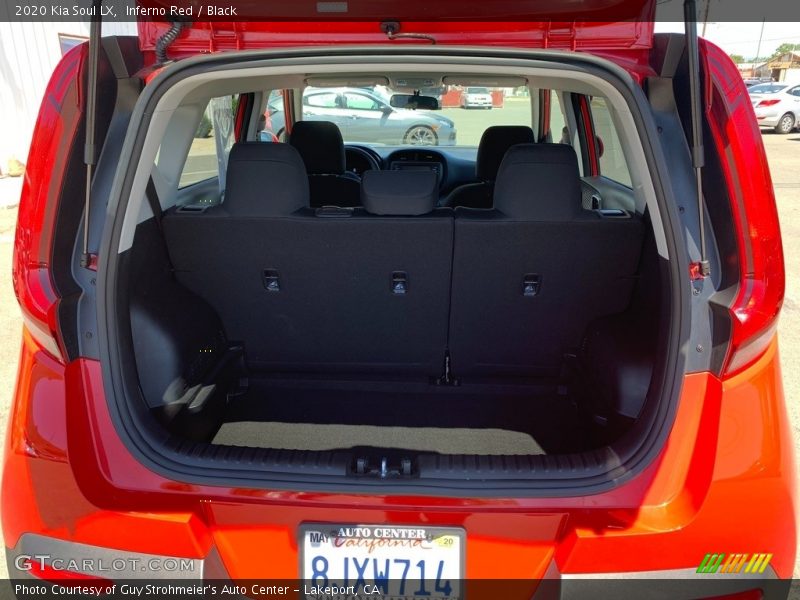 Inferno Red / Black 2020 Kia Soul LX