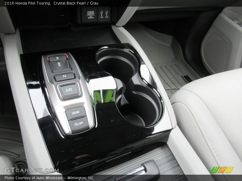 Crystal Black Pearl / Gray 2016 Honda Pilot Touring