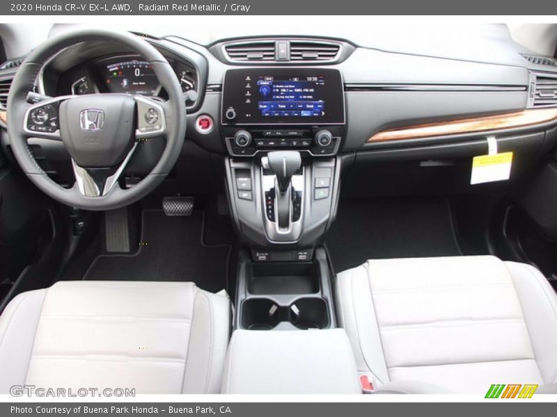  2020 CR-V EX-L AWD Gray Interior