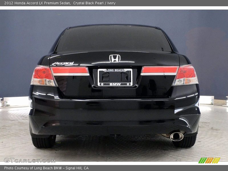 Crystal Black Pearl / Ivory 2012 Honda Accord LX Premium Sedan