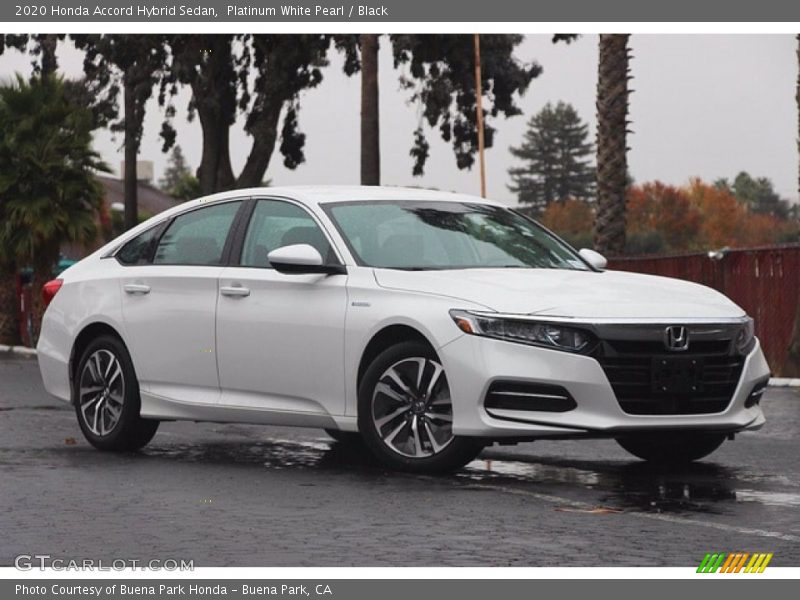 Front 3/4 View of 2020 Accord Hybrid Sedan