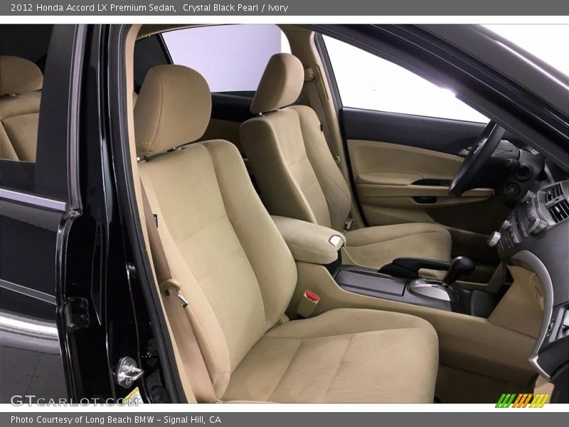 Crystal Black Pearl / Ivory 2012 Honda Accord LX Premium Sedan