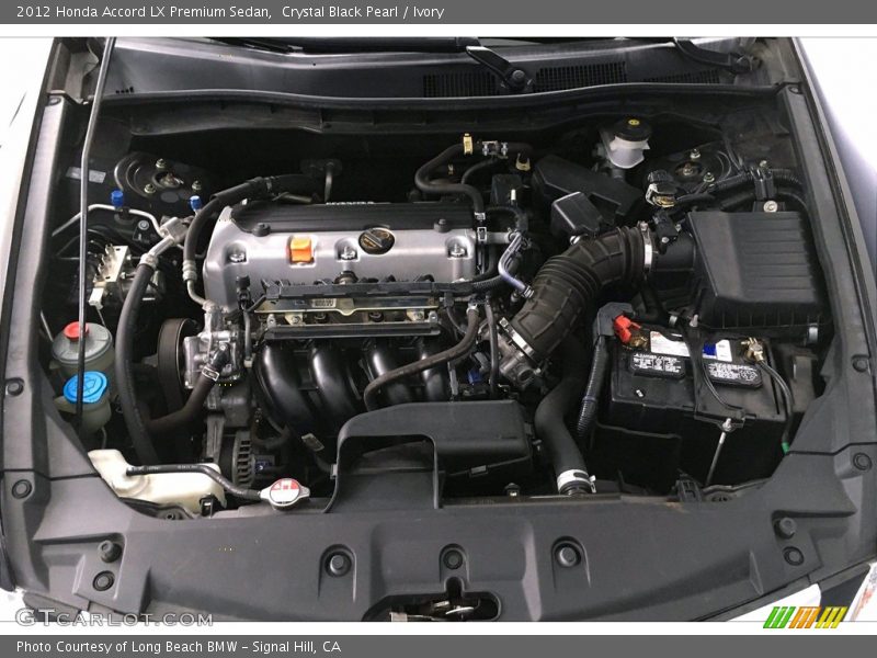 Crystal Black Pearl / Ivory 2012 Honda Accord LX Premium Sedan