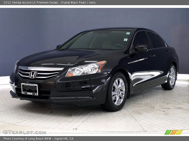 Crystal Black Pearl / Ivory 2012 Honda Accord LX Premium Sedan