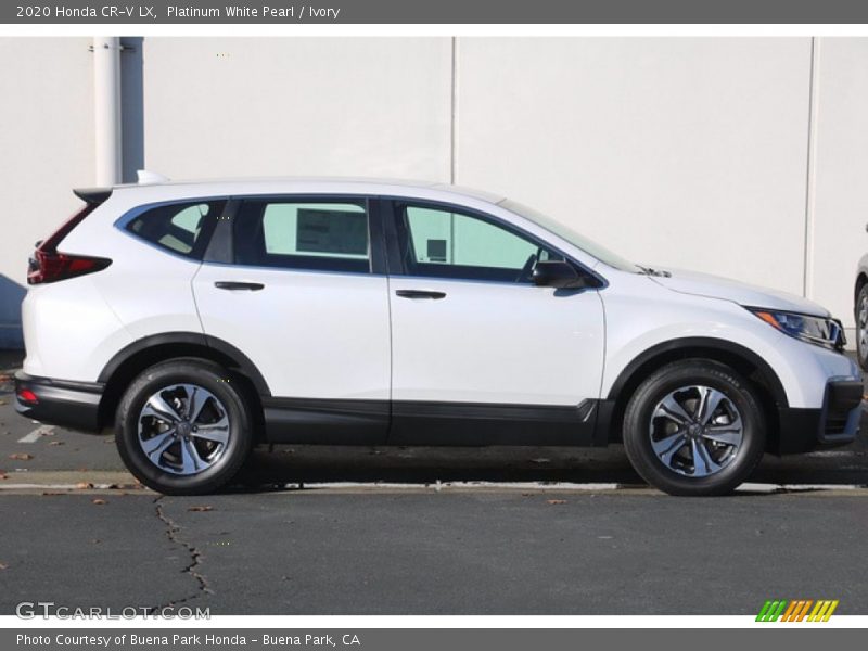 Platinum White Pearl / Ivory 2020 Honda CR-V LX