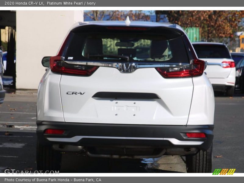 Platinum White Pearl / Ivory 2020 Honda CR-V LX