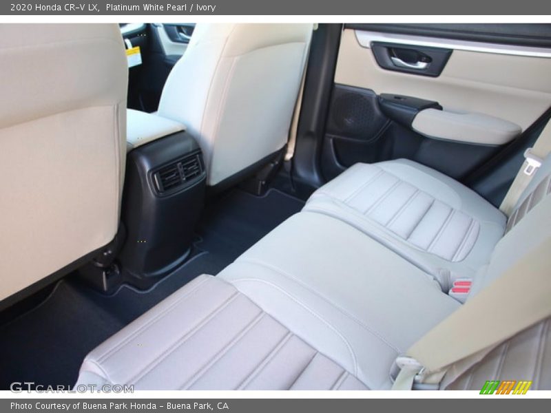 Platinum White Pearl / Ivory 2020 Honda CR-V LX