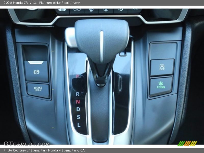 Platinum White Pearl / Ivory 2020 Honda CR-V LX