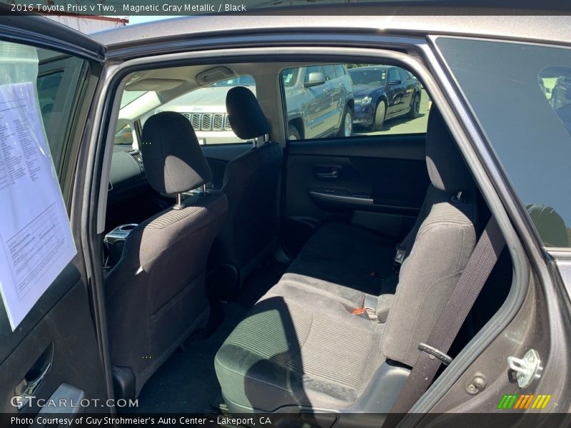 Magnetic Gray Metallic / Black 2016 Toyota Prius v Two