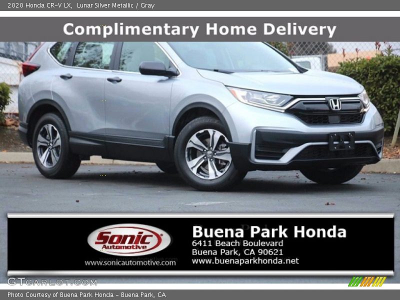 Lunar Silver Metallic / Gray 2020 Honda CR-V LX