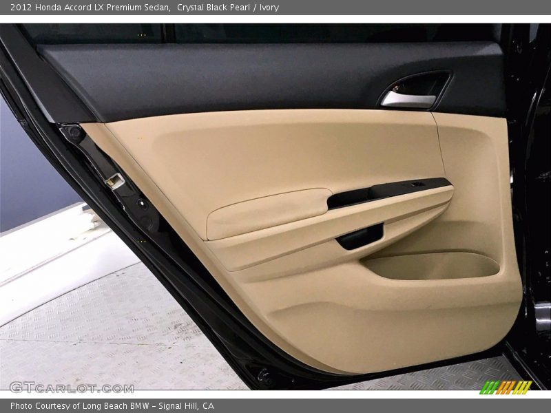 Crystal Black Pearl / Ivory 2012 Honda Accord LX Premium Sedan