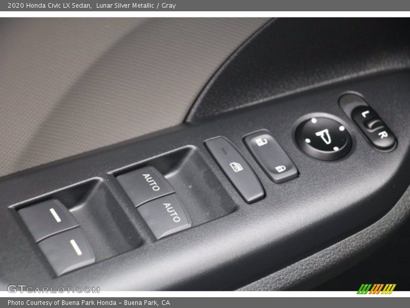 Lunar Silver Metallic / Gray 2020 Honda Civic LX Sedan