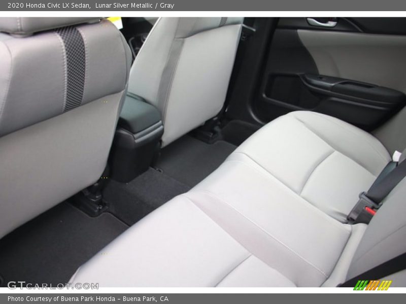 Lunar Silver Metallic / Gray 2020 Honda Civic LX Sedan